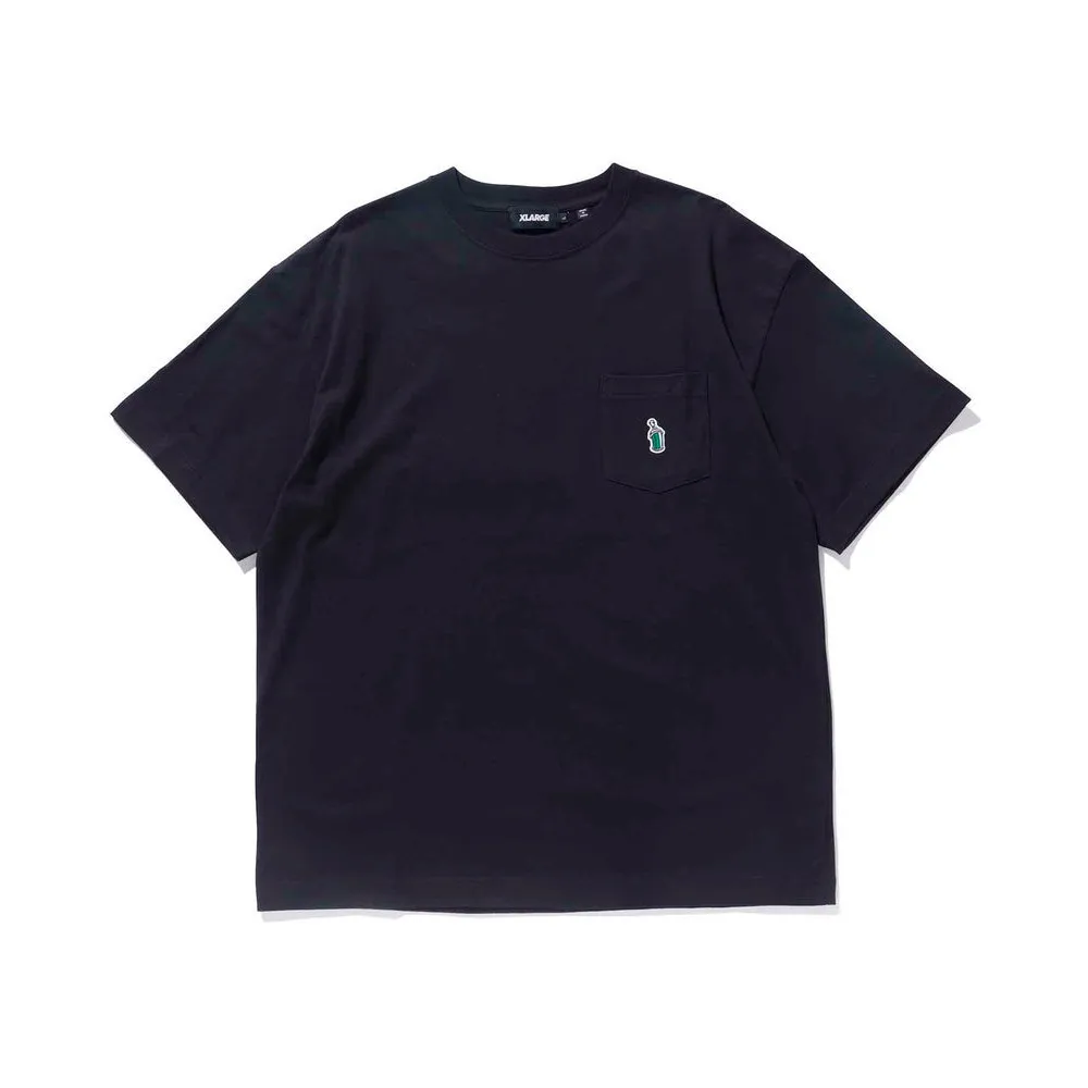 X-Large  |Crew Neck Unisex Street Style Plain Cotton Short Sleeves