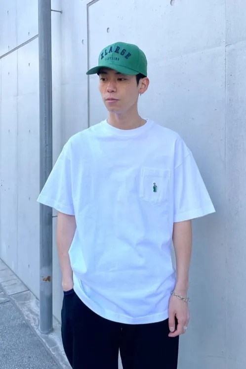 X-Large  |Crew Neck Unisex Street Style Plain Cotton Short Sleeves