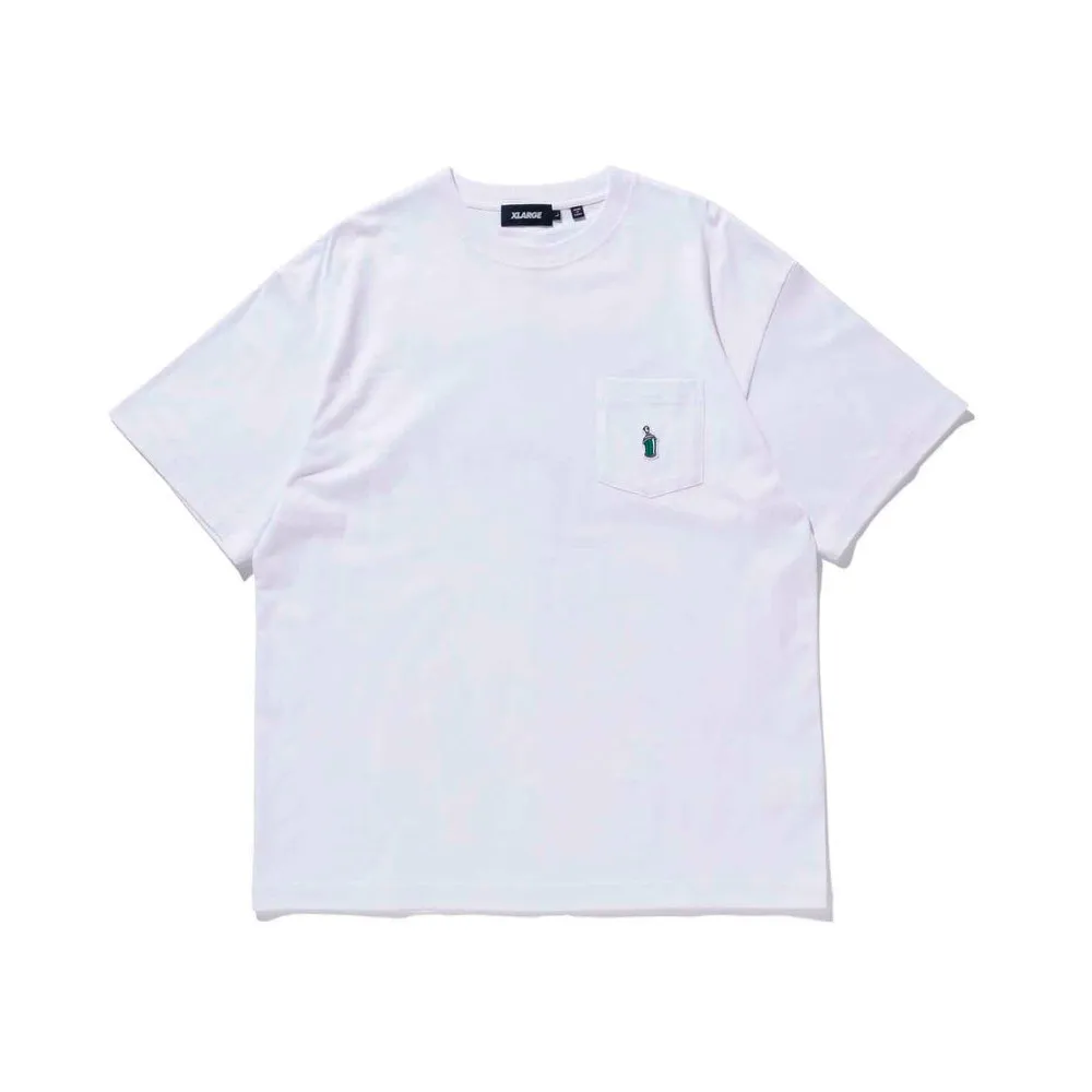 X-Large  |Crew Neck Unisex Street Style Plain Cotton Short Sleeves