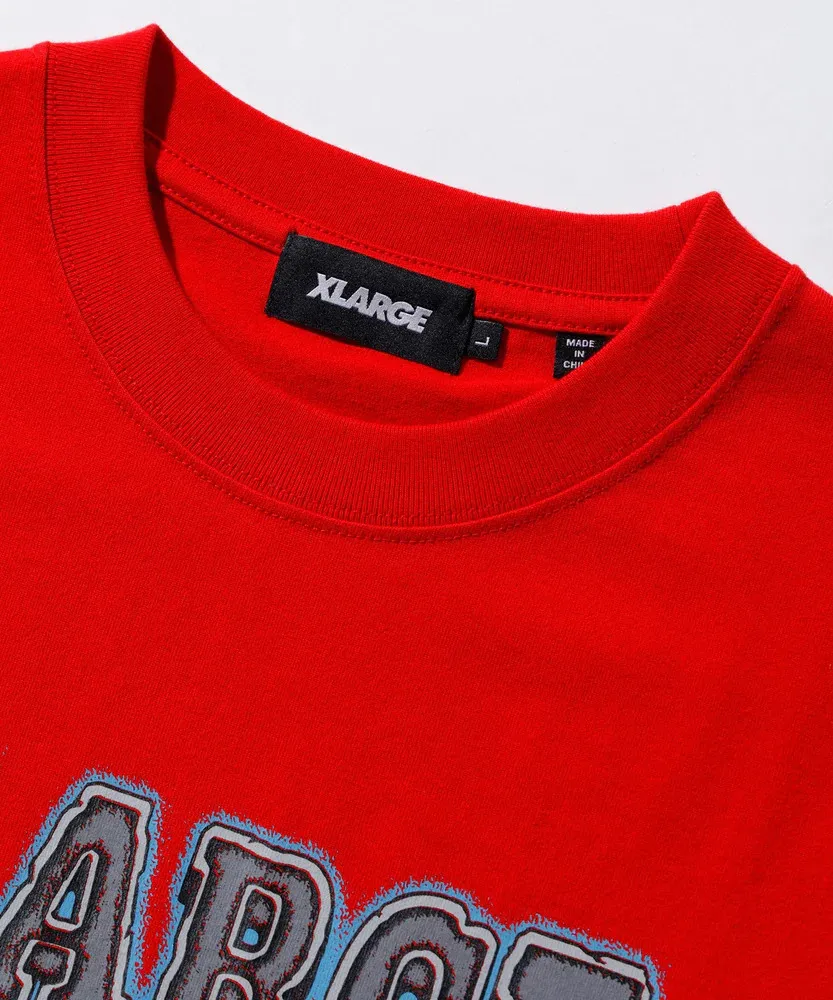 X-Large  |Unisex Street Style Plain Cotton Short Sleeves Logo T-Shirts