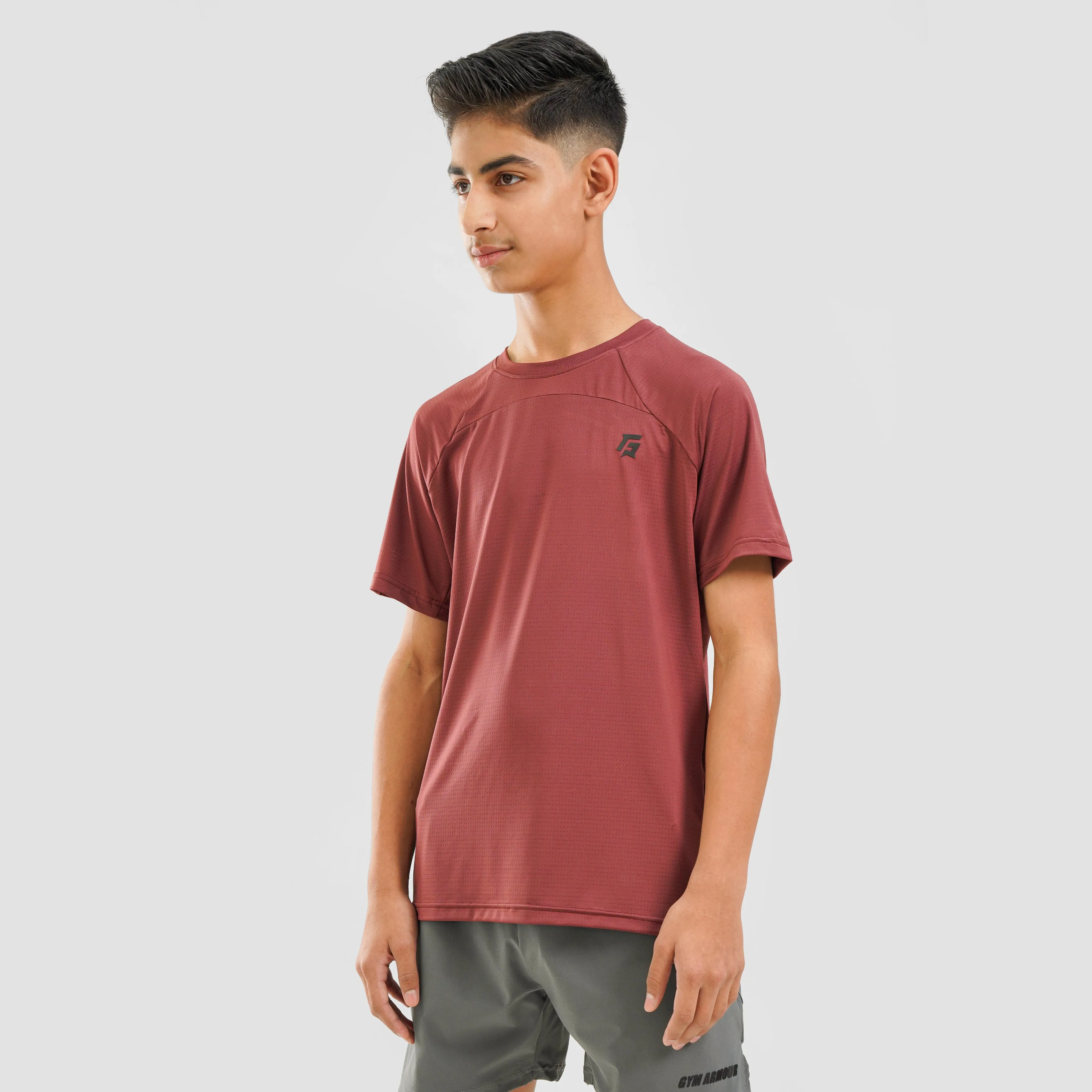 Youth Advantage Tee (Maroon)