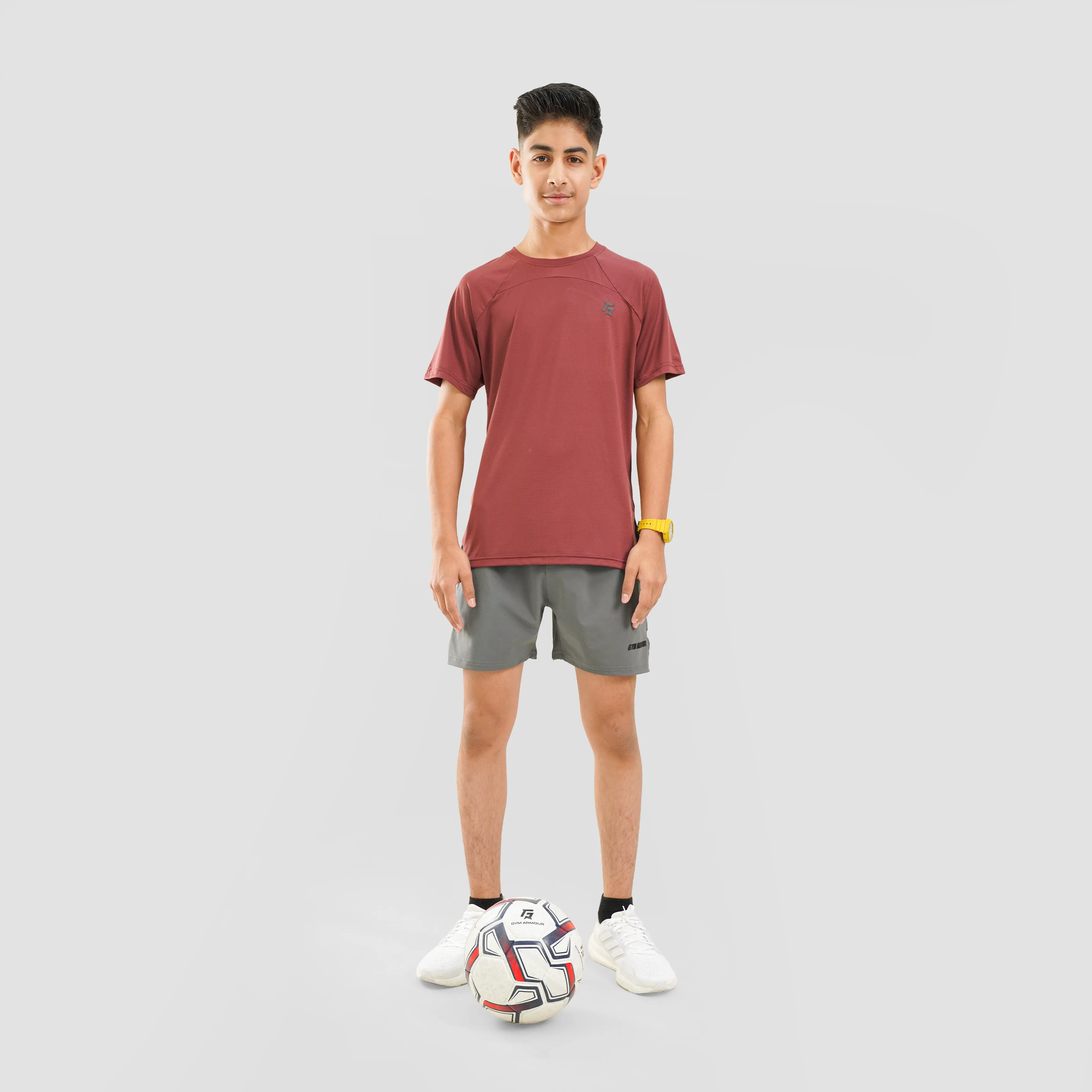 Youth Advantage Tee (Maroon)